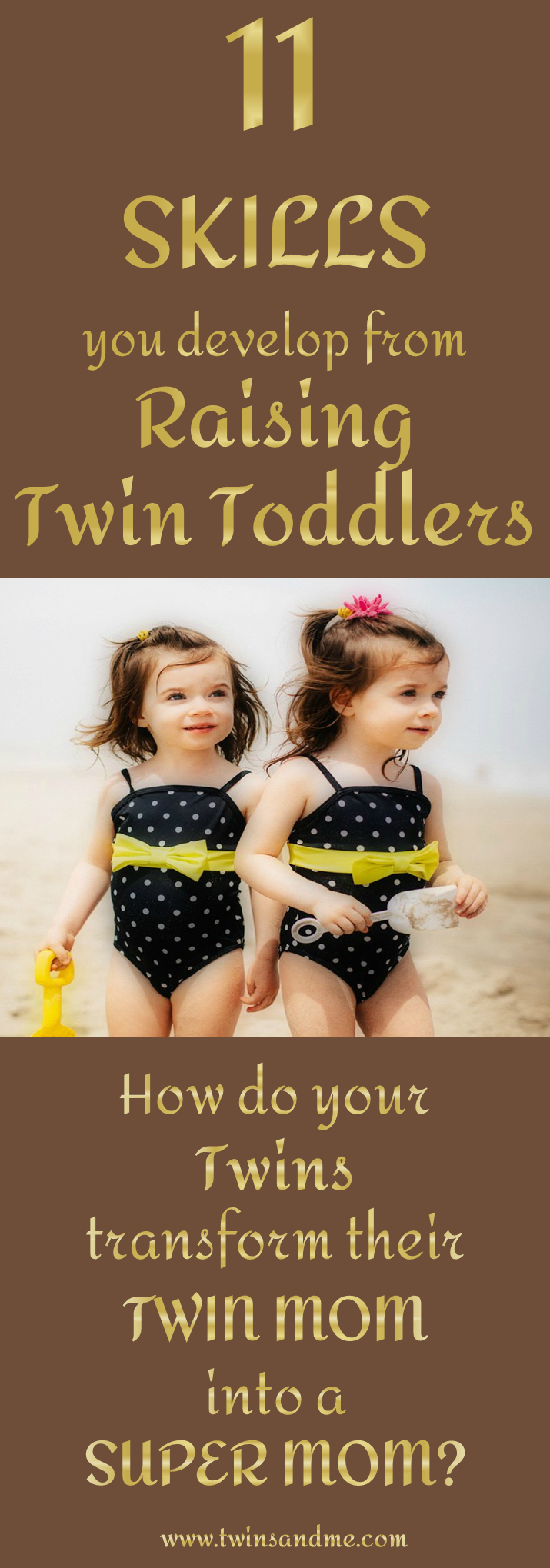 Raising twin toddlers will magically unfold many of your hidden skills. Check out how your twins have been grooming you into a Super Mom!