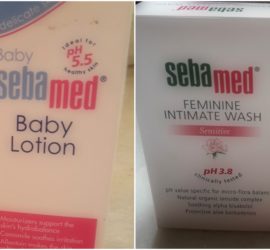 Sebamed has wide range of skin care products for babies and adults. Check out our review on Sebamed Baby Lotion and Sebamed Feminine Intimate Wash