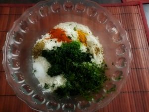 Do your kids run away from greens? You can conceal the nutritious greens yet feed them in the form of this classic Methi Palak Coriander Paratha.