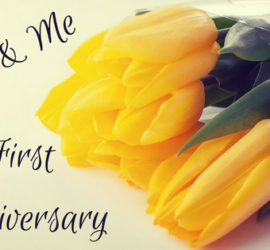 Twins & Me is celebrating its First Blogiversary. Read what the author has to say about commencing her blogging journey & the path she has traveled so far.