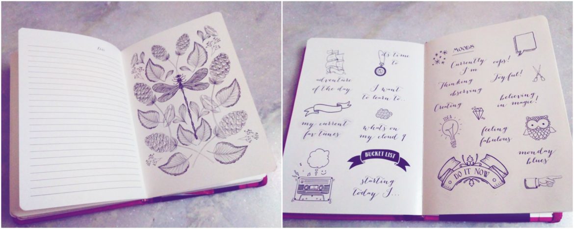 A Pen and a Paper can often reflect your thoughts in a more amicable manner. The Creative Woman's Journal from Matrikas is an ideal choice for that.