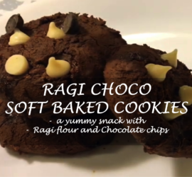 Here is a nutrition-packed version of cookies that your kids will enjoy. Check out our Finger Millet / Ragi Choco Soft Baked Cookies and bake them now.